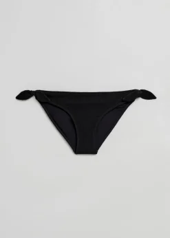 & Other Stories Swimwear | Crepe Knot Tie Bikini Bottoms