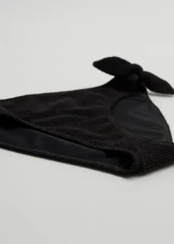 & Other Stories Swimwear | Crepe Knot Tie Bikini Bottoms