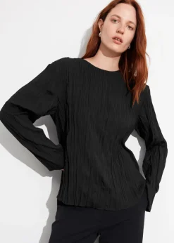 & Other Stories Tops | Crinkled Top