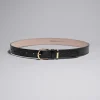 & Other Stories Belts | Croc Embossed Leather Belt