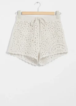 & Other Stories Sets & Suits | Shorts | Crocheted Shorts Cream