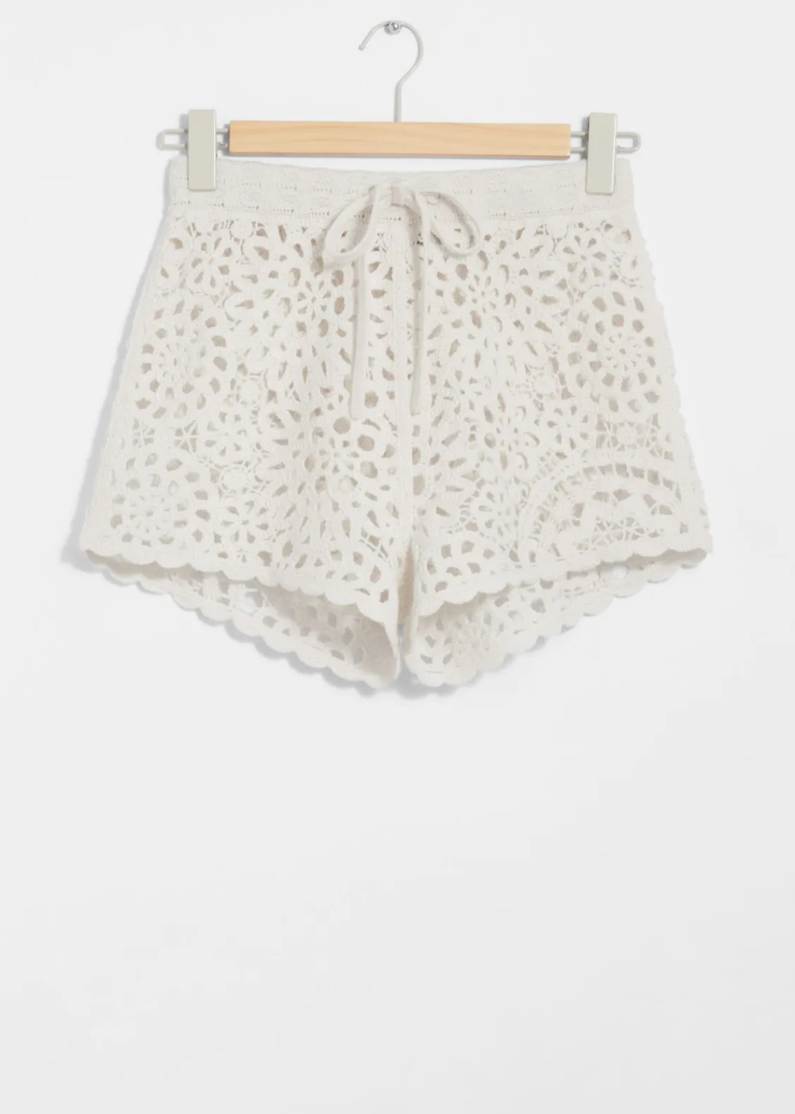 & Other Stories Sets & Suits | Shorts | Crocheted Shorts Cream