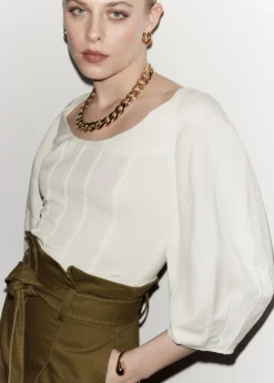 & Other Stories Blouses & Shirts | Cropped Corset Blouse