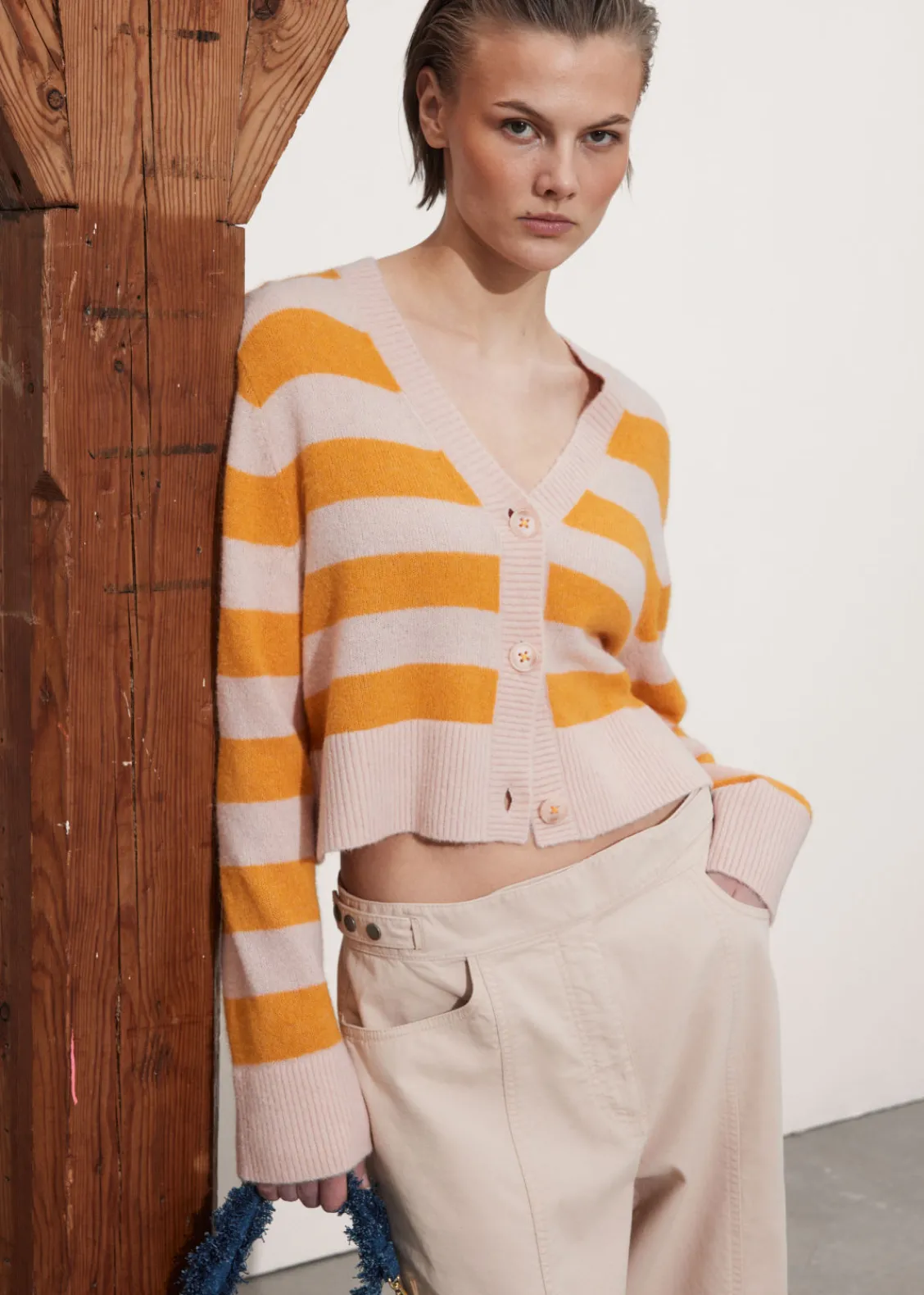 & Other Stories Sweaters & Knits | Cropped Knit Cardigan