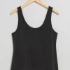 & Other Stories Tops | Cupro Tank Top Black