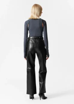 & Other Stories Tops | Cut-Out Top Dark Blue