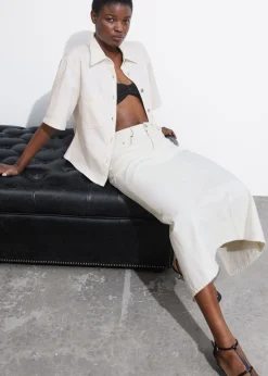 & Other Stories Skirts | Denim Midi Skirt