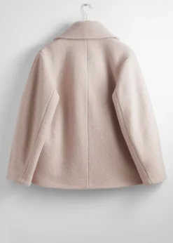 & Other Stories Outerwear | Double-Breasted Wool Jacket