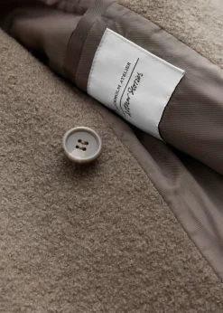 & Other Stories Outerwear | Double-Breasted Wool Jacket