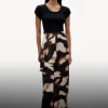 & Other Stories Sets & Suits | Skirts | Draped Satin Midi Skirt Brown