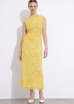 & Other Stories Dresses | Draped Sleeveless Midi Dress