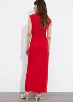 & Other Stories Dresses | Draped Sleeveless Midi Dress