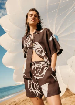 & Other Stories Swimwear | Sets & Suits | Drawstring Linen Shorts