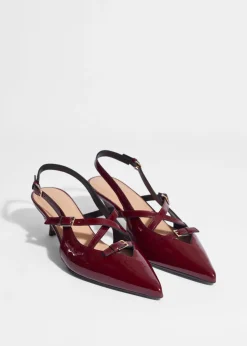 & Other Stories Heels | Embellished Slingback Pumps