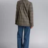 & Other Stories Blazers & Vests | Outerwear | Fitted Checked Blazer Beige Checks