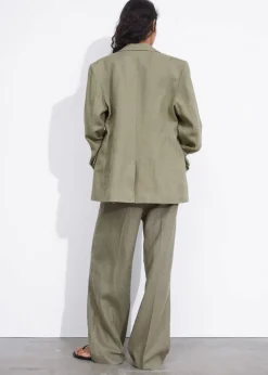 & Other Stories Blazers & Vests | Outerwear | Fitted Linen Blazer