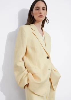 & Other Stories Blazers & Vests | Outerwear | Fitted Linen Blazer