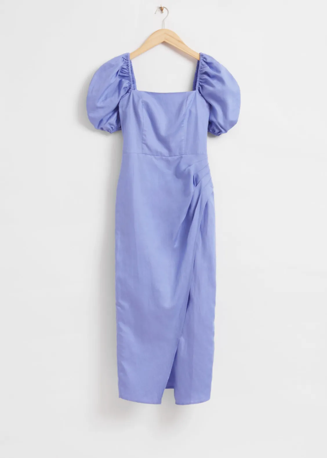 & Other Stories Dresses | Fitted Puff Sleeve Dress