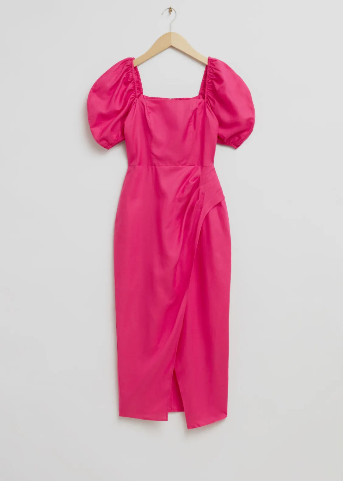 & Other Stories Dresses | Fitted Puff Sleeve Dress