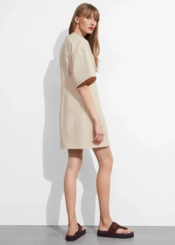 & Other Stories Dresses | Fitted Short-Sleeve Mini Dress