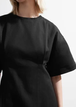 & Other Stories Dresses | Fitted Short-Sleeve Mini Dress