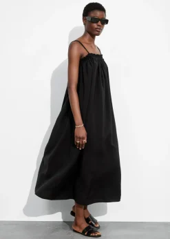 & Other Stories Dresses | Floaty Strappy Midi Dress