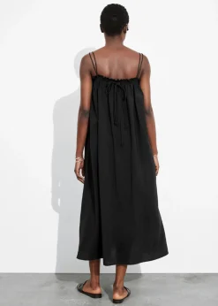 & Other Stories Dresses | Floaty Strappy Midi Dress