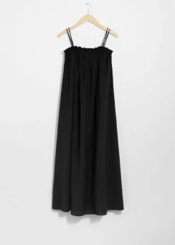 & Other Stories Dresses | Floaty Strappy Midi Dress