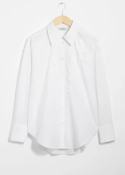 & Other Stories Blouses & Shirts | Floral-Embroidery Shirt