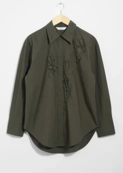 & Other Stories Blouses & Shirts | Floral-Embroidery Shirt