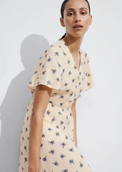 & Other Stories Dresses | Flutter-Sleeve Midi Dress