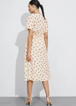 & Other Stories Dresses | Flutter-Sleeve Midi Dress