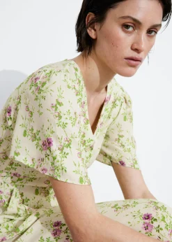 & Other Stories Dresses | Flutter-Sleeve Midi Dress