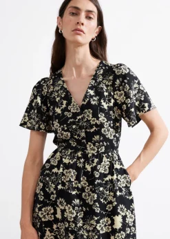 & Other Stories Dresses | Flutter-Sleeve Midi Dress