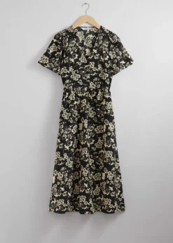 & Other Stories Dresses | Flutter-Sleeve Midi Dress