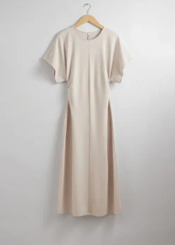 & Other Stories Dresses | Flutter-Sleeve Midi Dress