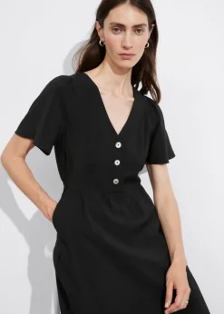 & Other Stories Dresses | Flutter-Sleeve Midi Dress
