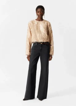 & Other Stories Sets & Suits | Tops | Frayed Top Beige
