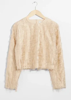 & Other Stories Sets & Suits | Tops | Frayed Top Beige