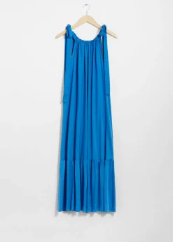 & Other Stories Dresses | Gathered Sleeveless Midi Dress