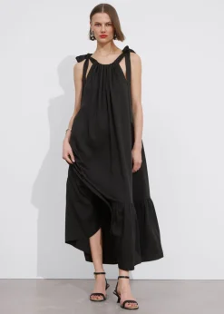 & Other Stories Dresses | Gathered Sleeveless Midi Dress