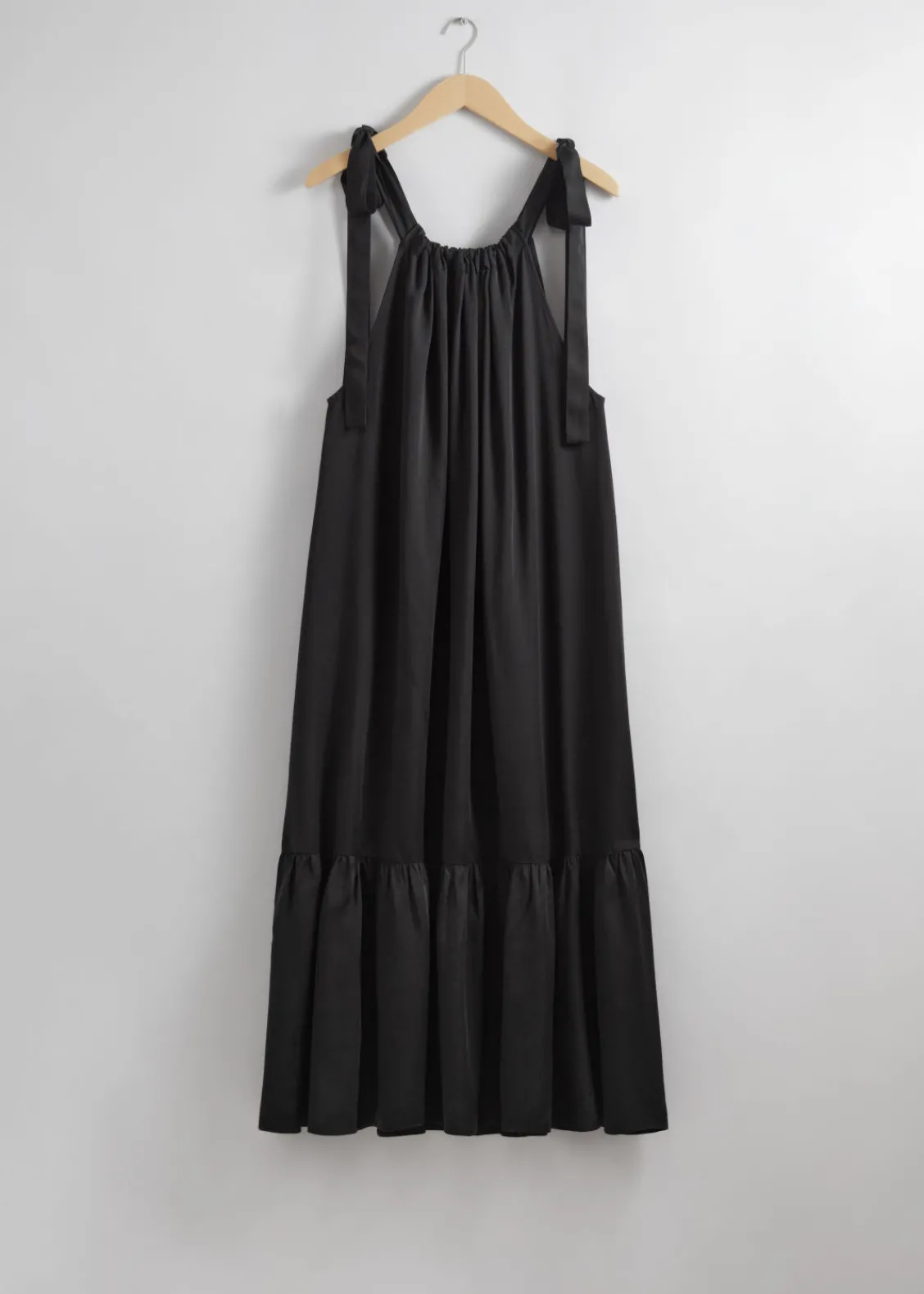 & Other Stories Dresses | Gathered Sleeveless Midi Dress