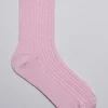 & Other Stories Lingerie | Glitter Knit Socks Pink