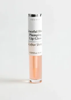 & Other Stories Makeup | Graceful Blush Sheer Plumping Lip Gloss