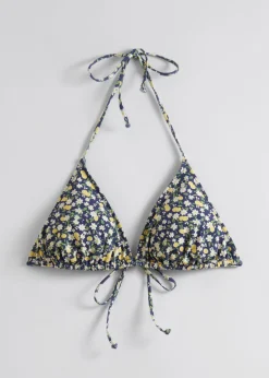 & Other Stories Swimwear | Halterneck Triangle Bikini Top
