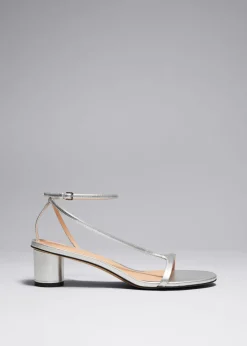 & Other Stories Heels | Sandals | Heeled Leather Sandals