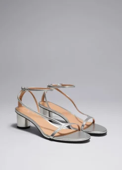 & Other Stories Heels | Sandals | Heeled Leather Sandals