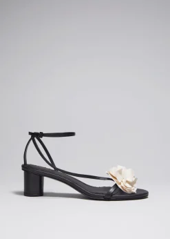 & Other Stories Heels | Sandals | Heeled Leather Sandals
