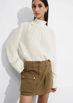 & Other Stories Blouses & Shirts | High-Collar Silk Blouse