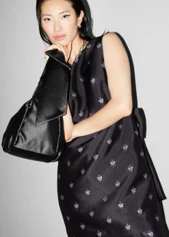 & Other Stories Dresses | Jacquard Mini Dress Black